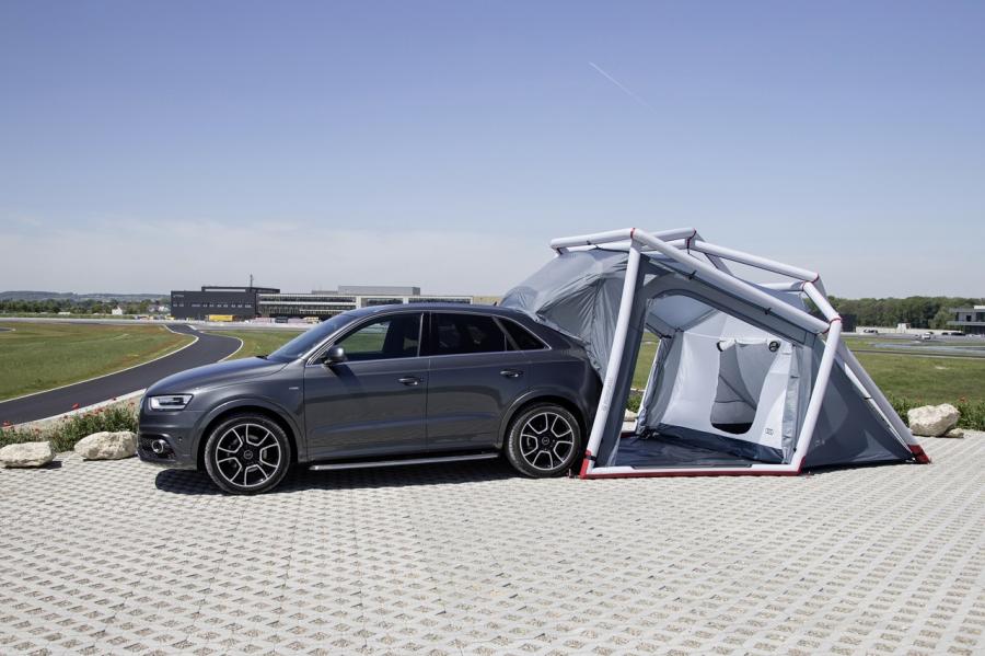  Audi Q3 2.0 TDI Quattro with Camping Tent 2014 года  (фото 21 из 24)